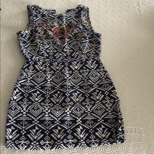 Southwestern style mini dress!
